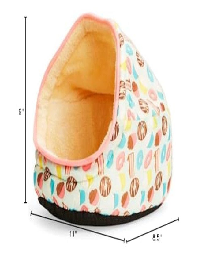 EveryYay Snooze Fest Sweet-Print Cuddle Cup Ferret Bed 11" L X 8.5" W X 9" H - Image 4